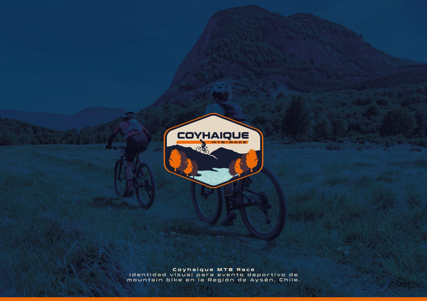 Identidad de marca para evento de mountain bike en la Patagonia
