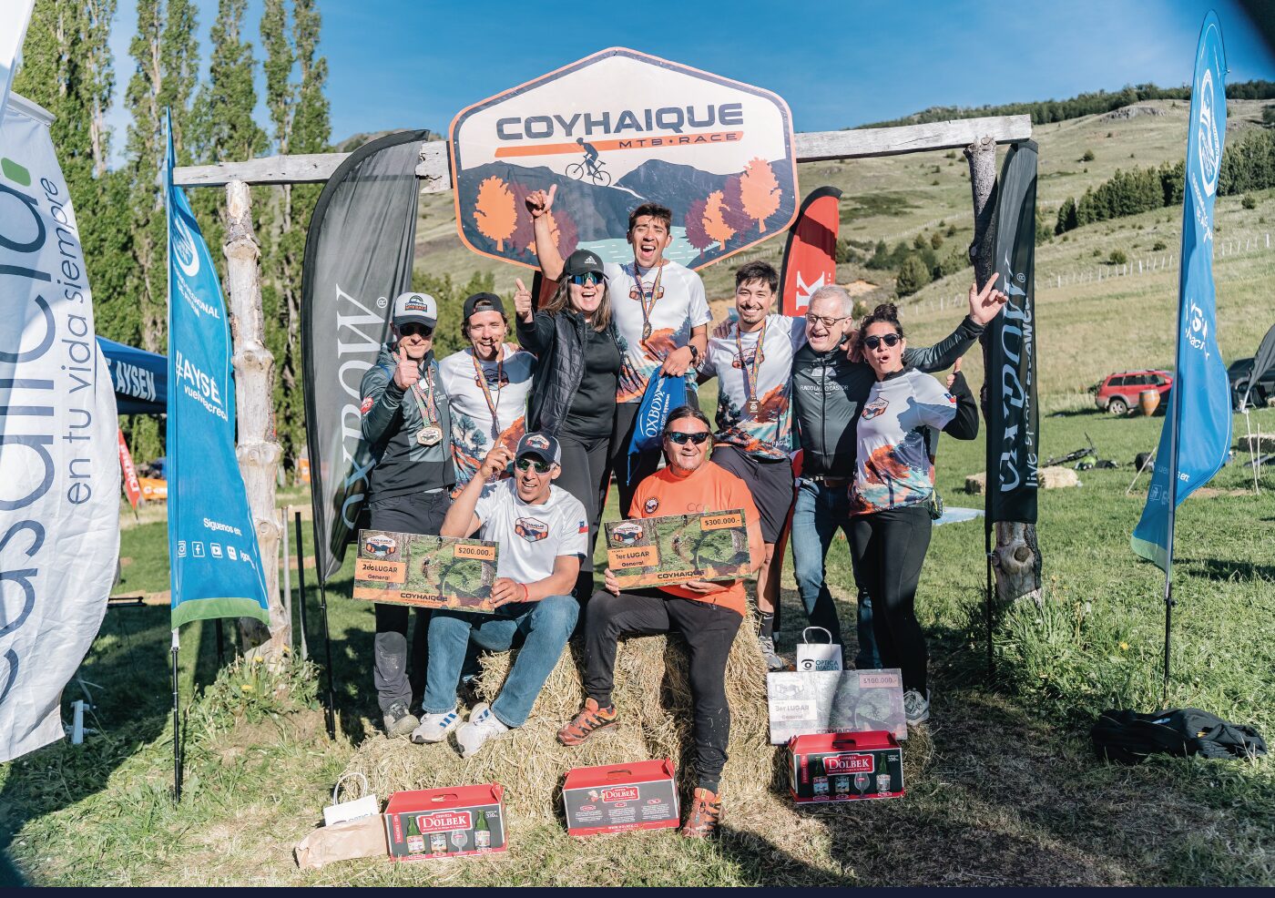 Coyhaique MTB Race — identidad aplicada