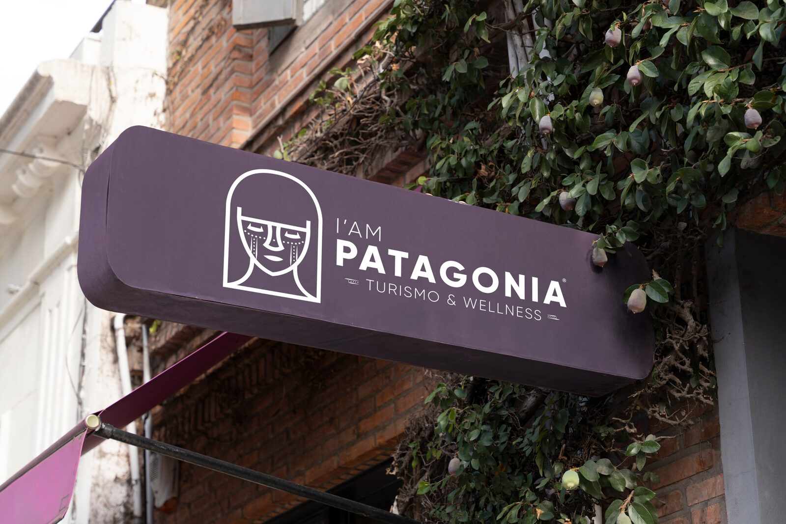 Iam Patagonia — señalética aplicada