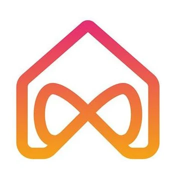 Logotipo Infinite House, identidad visual por Fernando Moux
