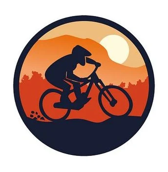 Logotipo Mountainbike Patagonia, identidad visual por Fernando Moux